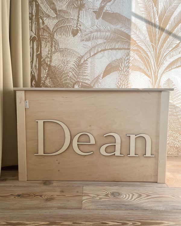 Houten speelgoedkisten