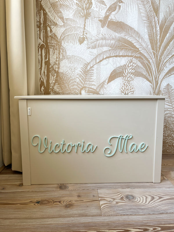 speelgoedkisten gepersonaliseerd